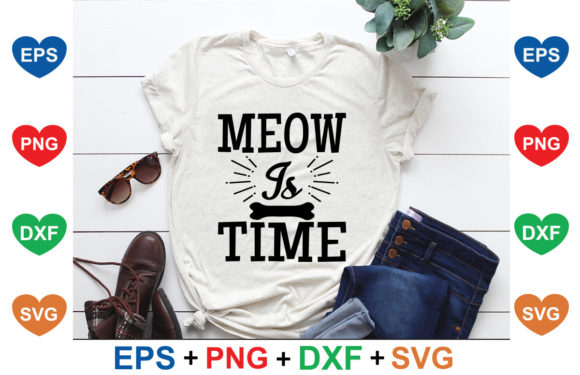 Meow is Time Embroidery Design Review