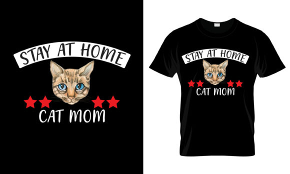 Saty at Home Cat Mom T-Shirt Review